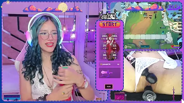 Snapshot of AriDawson chatting on 03.09.25 AriDawson online show from 03.09.25