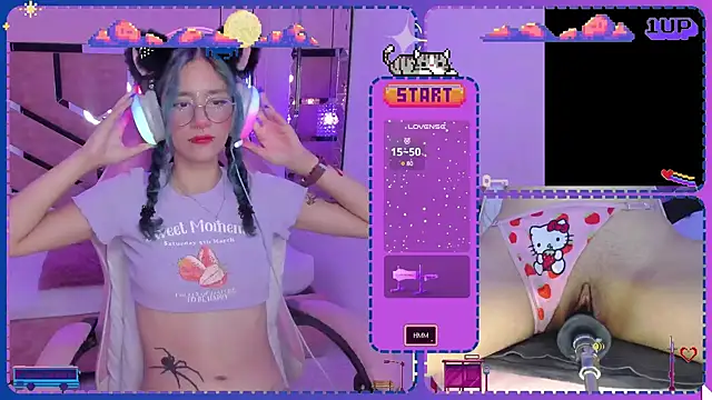 Snapshot of AriDawson chatting on 03.13.25 AriDawson online show from 03.13.25