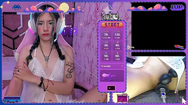 Snapshot of AriDawson chatting on 03.18.25 AriDawson online show from 03.18.25