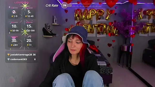 Dafne huges online show from 02.15.25