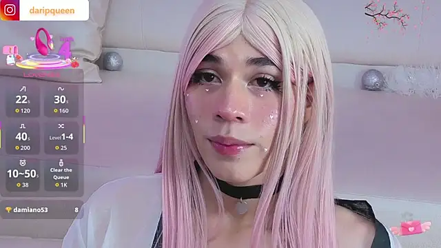 DaripQueen online show from 12.18.25