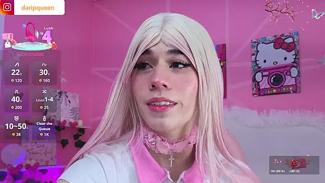 DaripQueen online show from 01.09.26