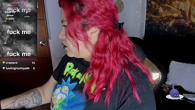 Snapshot of Bruja__Scarlata chatting on 03.07.25 Bruja Scarlata online show from 03.07.25