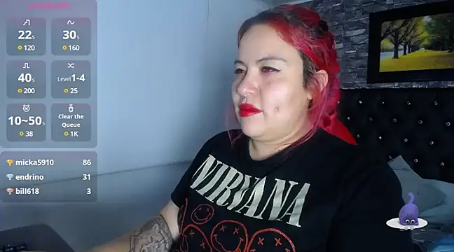 Snapshot of Bruja__Scarlata chatting on 03.18.25 Bruja Scarlata online show from 03.18.25