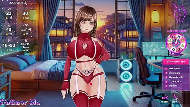 Hanaedamngirl online show from 12.20.25