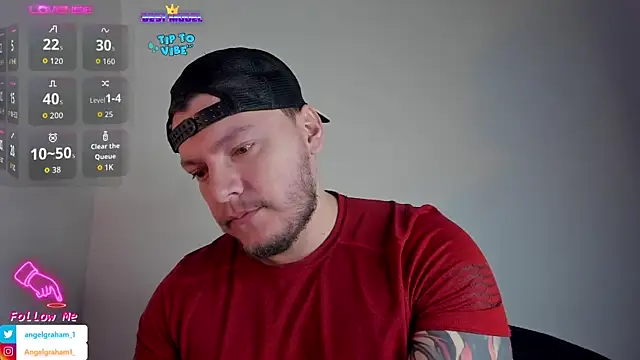 Snapshot of Angelgraham_1 chatting on 06.19.26 Angelgraham 1 online show from 06.19.26