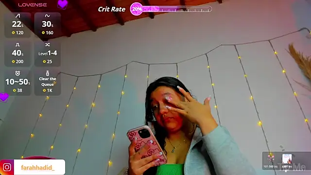 Snapshot of Maisa_issa chatting on 05.30.26 Maisa issa online show from 05.30.26
