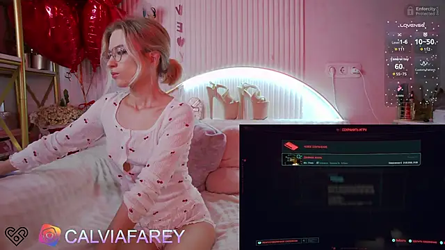 calviafarey online show from 02.21.26