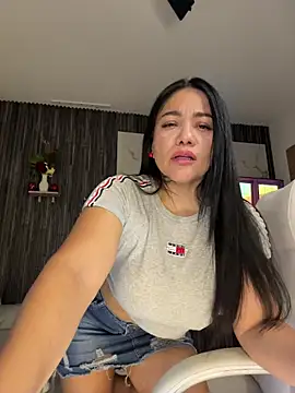 Snapshot of Abril10_ chatting on 02.18.26 Abril10 online show from 02.18.26