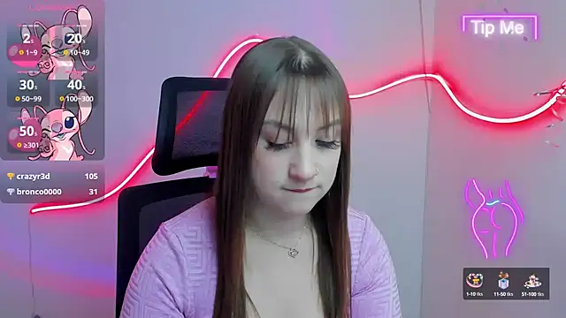 Snapshot of Evelina_GG chatting on 03.20.25 Evelina GG online show from 03.20.25