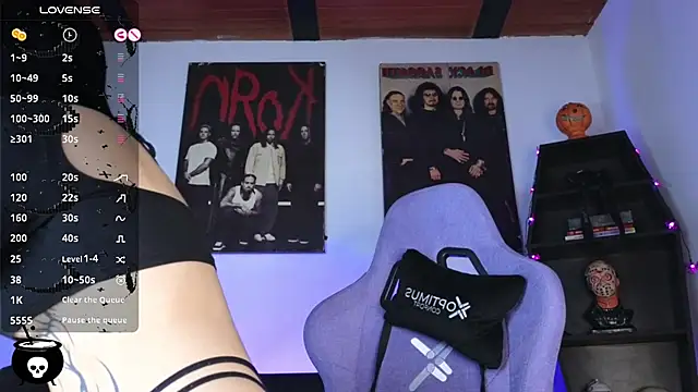 Melanie Nyx online show from 02.11.25