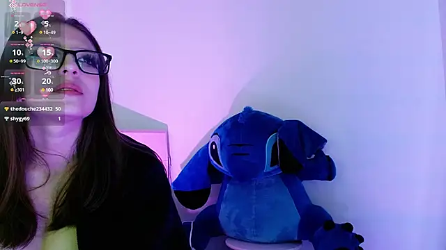 Snapshot of Aurora_blossom__ chatting on 01.30.25 Aurora blossom online show from 01.30.25
