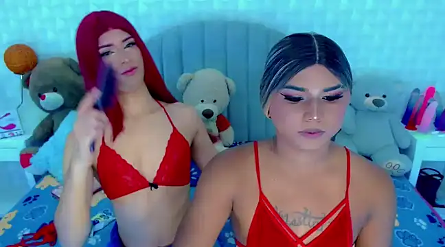 Snapshot of party_duo_trans chatting on 02.14.25 party duo trans online show from 02.14.25