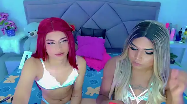 Snapshot of party_duo_trans chatting on 03.14.25 party duo trans online show from 03.14.25