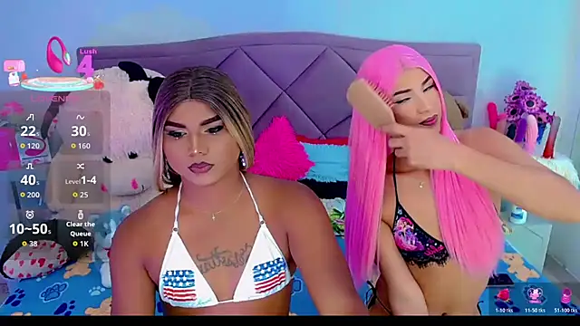 party duo trans online show from 04.05.26