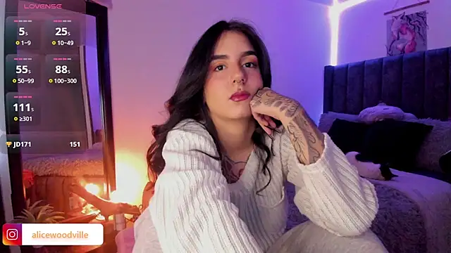 Alice woodville online show from 02.14.25