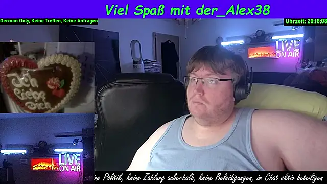 der alex38 online show from 09.15.25