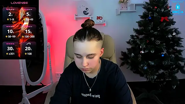 Snapshot of Dolly__Queen_ chatting on 01.12.25 Dolly Queen online show from 01.12.25