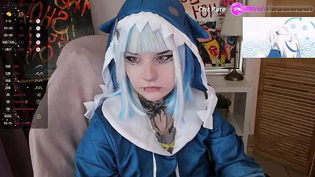 Snapshot of mekurisu chatting on 04.23.26 mekurisu online show from 04.23.26
