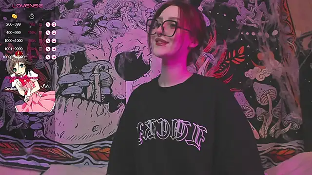 Snapshot of kissthasky chatting on 11.08.25 kissthasky online show from 11.08.25