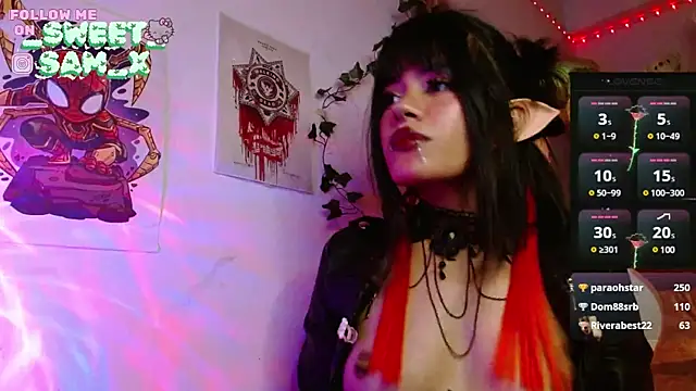 sweet Samx online show from 02.05.25