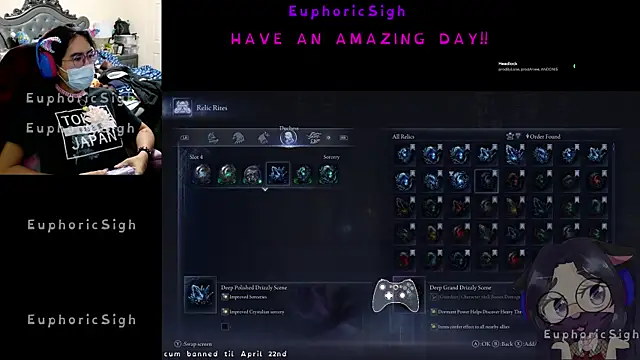 Snapshot of EuphoricSigh chatting on 04.20.26 EuphoricSigh online show from 04.20.26