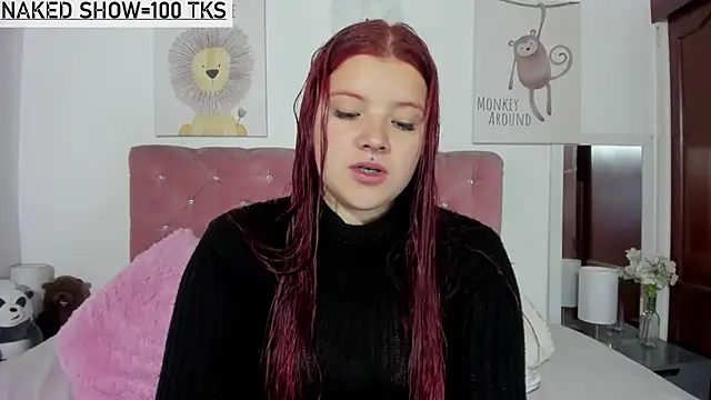 Snapshot of CelessteRedds chatting on 02.21.25 CelessteRedds online show from 02.21.25