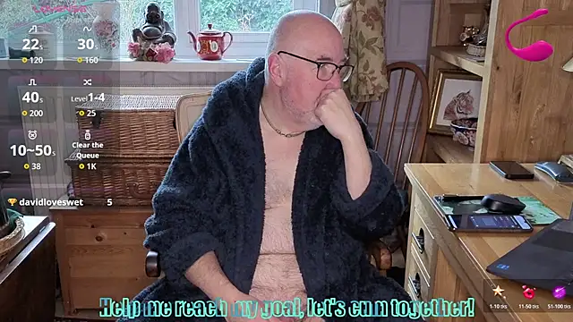 Adamdaddybear online show from 02.18.26