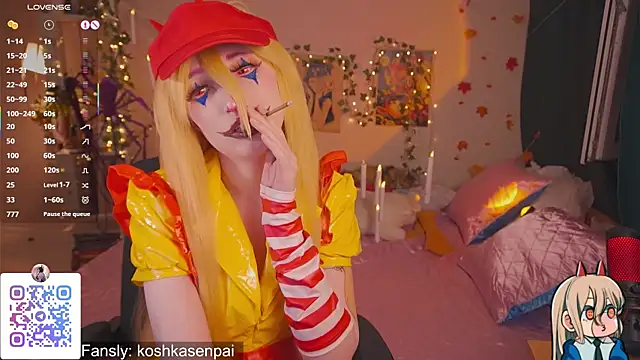 koshkasenpai online show from 10.25.25