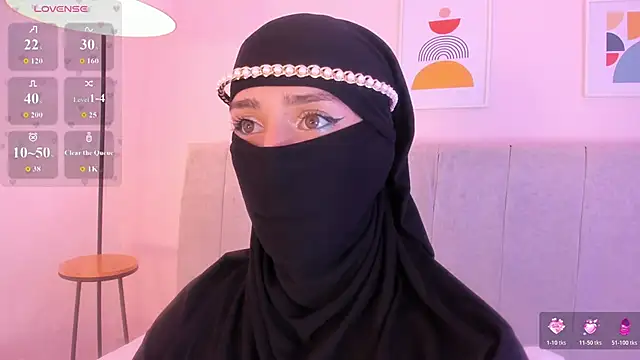 Snapshot of rawiya chatting on 04.30.26 rawiya online show from 04.30.26
