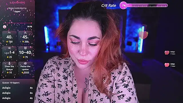 Snapshot of Kittywakee chatting on 02.23.25 Kittywakee online show from 02.23.25
