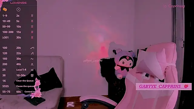 gabyye capprins online show from 04.11.26