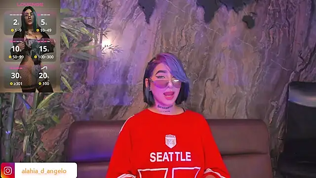 Alahia Dangelo online show from 12.03.25