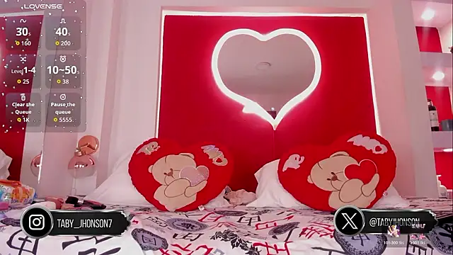 TabyJhonson online show from 02.25.26