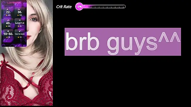 Fluffy Monica online show from 03.13.25