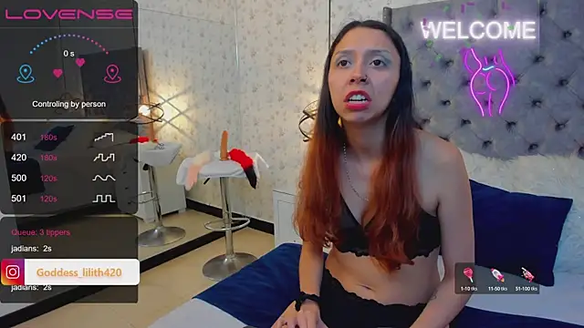 Snapshot of Goddess__Lilith chatting on 12.08.24 Goddess Lilith online show from 12.08.24