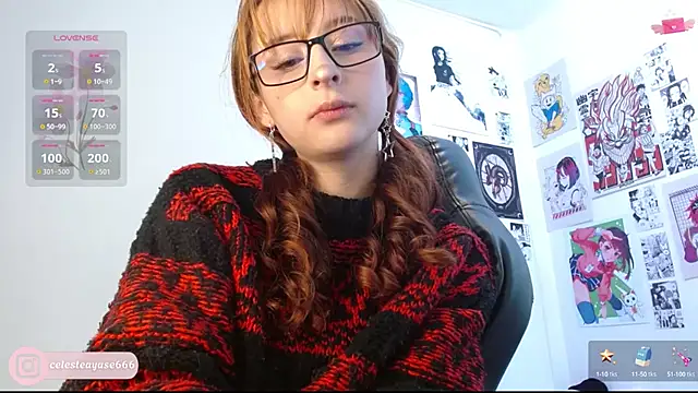 CelesteAyase online show from 10.22.25