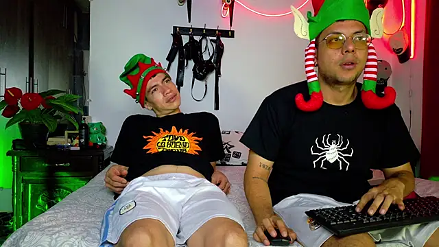 Nymphobuddies online show from 12.21.24