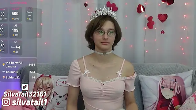 Snapshot of Silva-Tail chatting on 02.27.25 Silva-Tail online show from 02.27.25