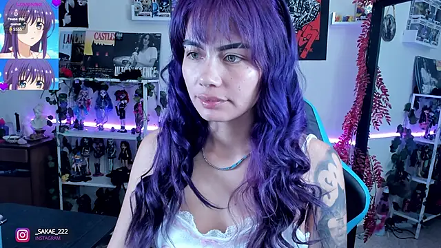 Snapshot of _sakae_ chatting on 10.01.25 sakae online show from 10.01.25