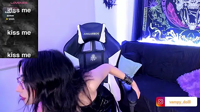 vampy dolll online show from 09.28.25