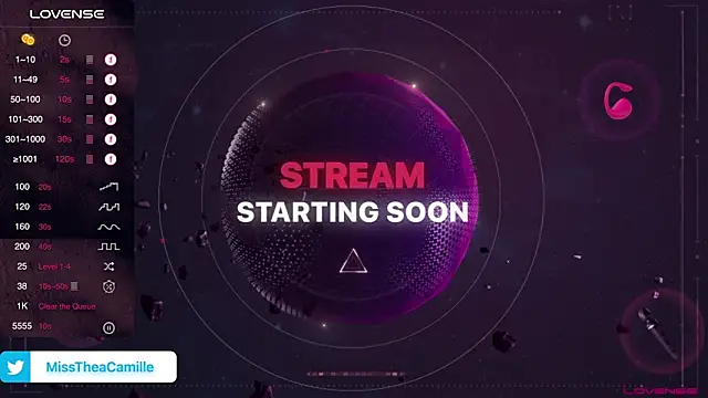 MissTheaCamille online show from 01.31.25