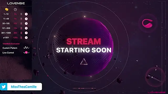 MissTheaCamille online show from 02.22.25