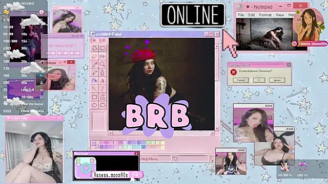 vanesa moon   online show from 09.25.25