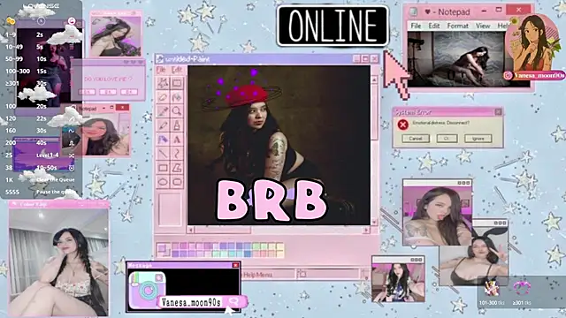 vanesa moon   online show from 10.08.25