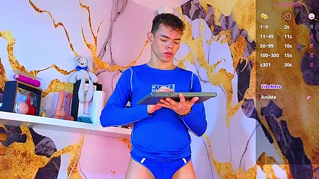 Snapshot of Nijinsky_LatinBoy chatting on 09.10.25 Nijinsky LatinBoy online show from 09.10.25