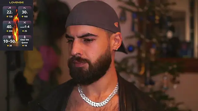 HairyRobxxx online show from 12.13.25