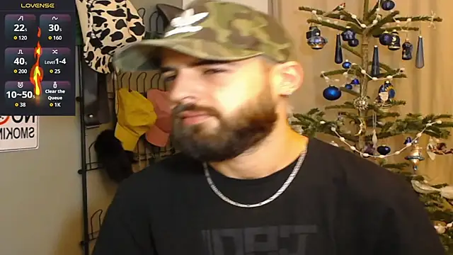 HairyRobxxx online show from 12.22.25