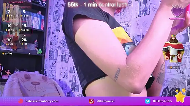 NickiYoung online show from 03.07.26