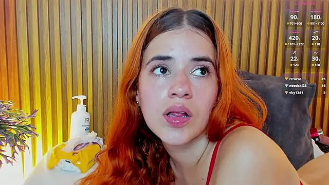 alliss ginger  online show from 02.07.25